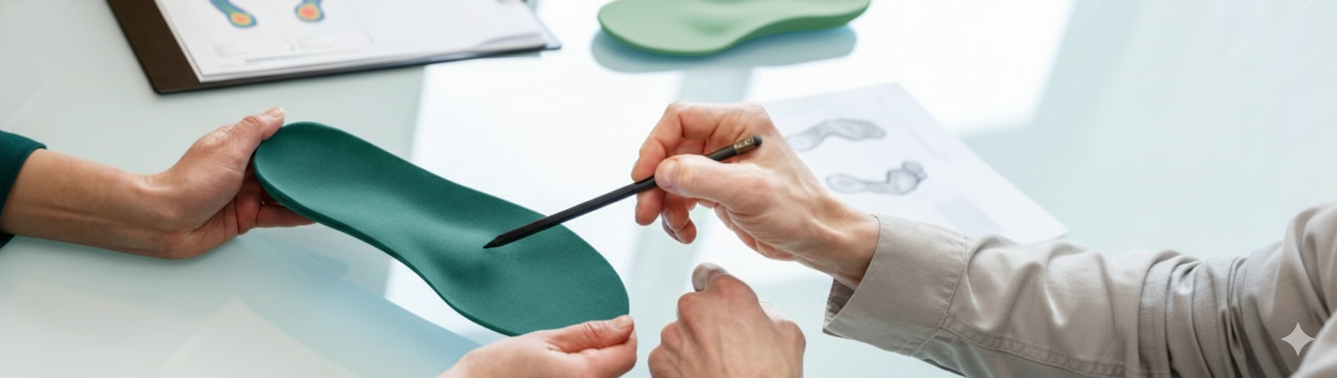 Profissional médico sorrindo